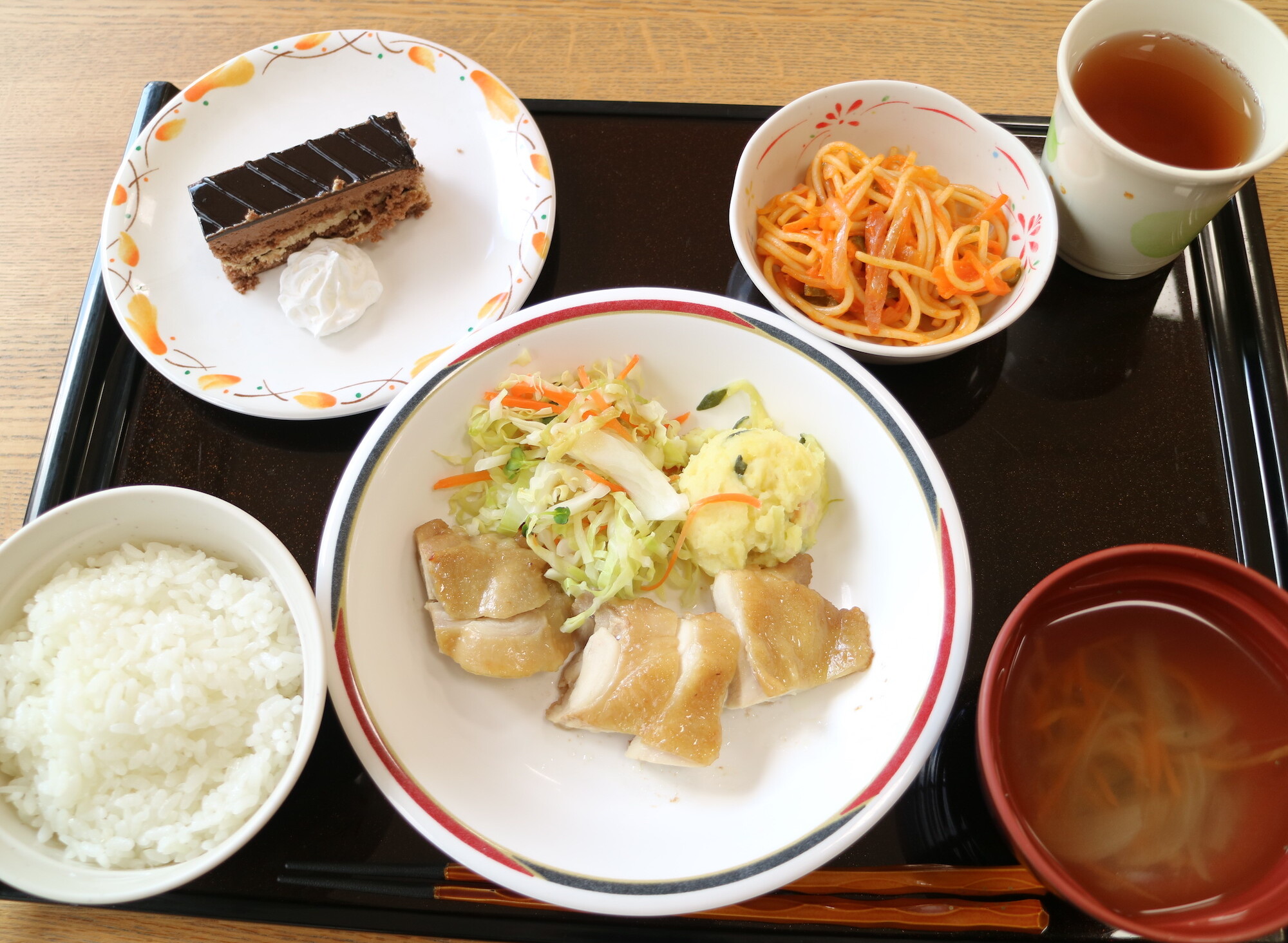 ご飯の様子