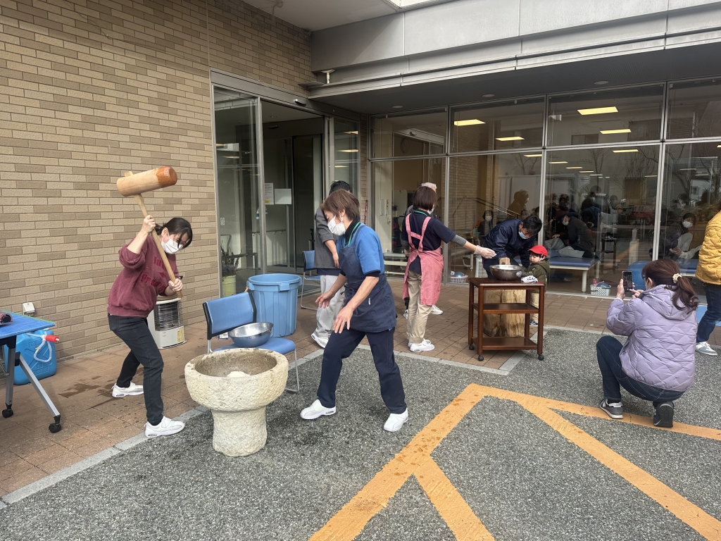 餅つき大会